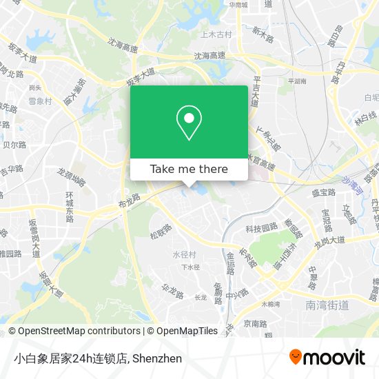 小白象居家24h连锁店 map