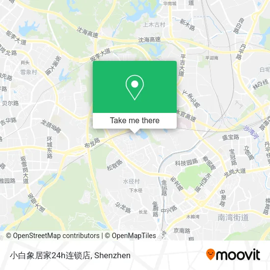 小白象居家24h连锁店 map