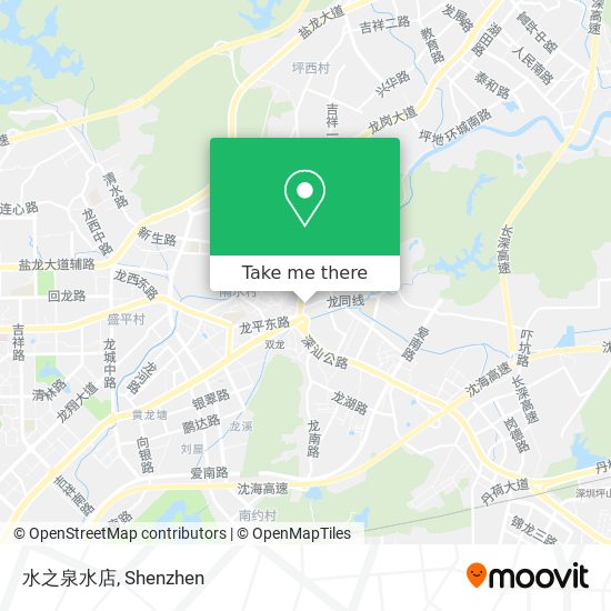 水之泉水店 map