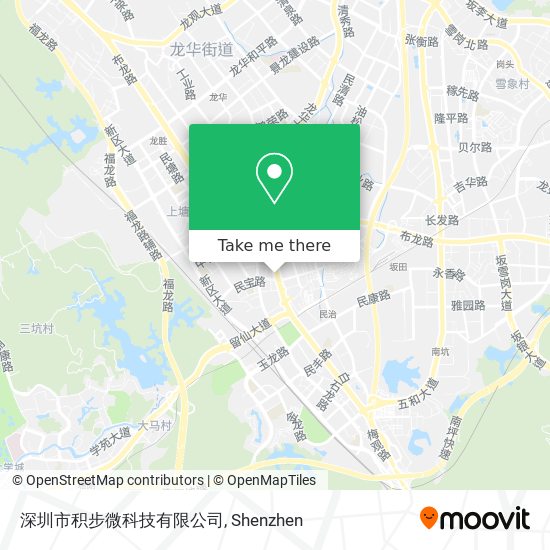 深圳市积步微科技有限公司 map