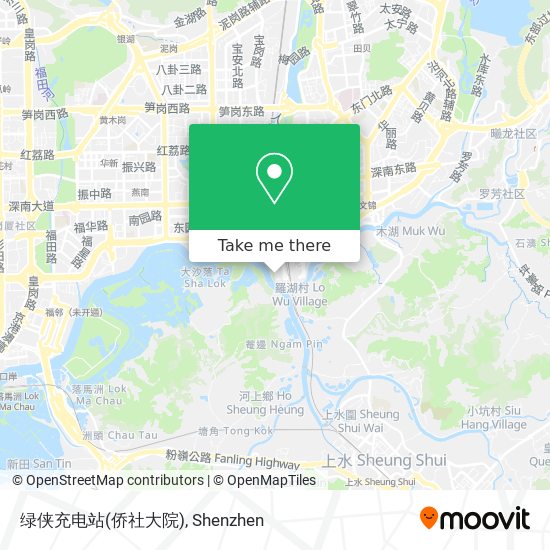 绿侠充电站(侨社大院) map