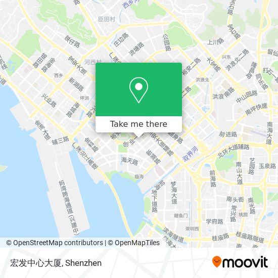 宏发中心大厦 map
