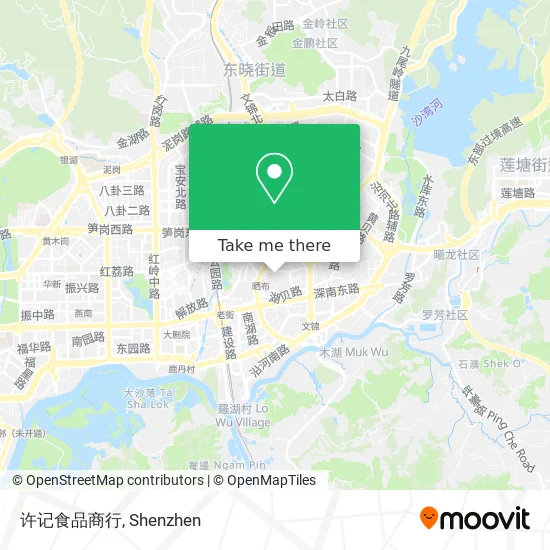 许记食品商行 map