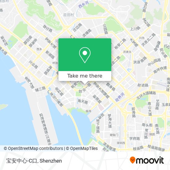 宝安中心-C口 map