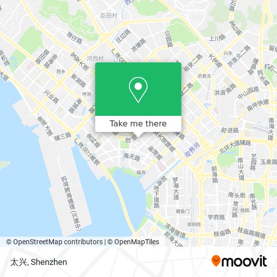 太兴 map