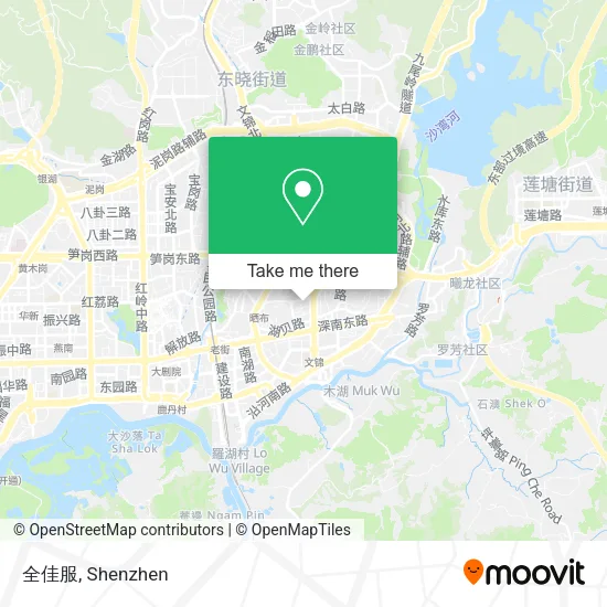 全佳服 map