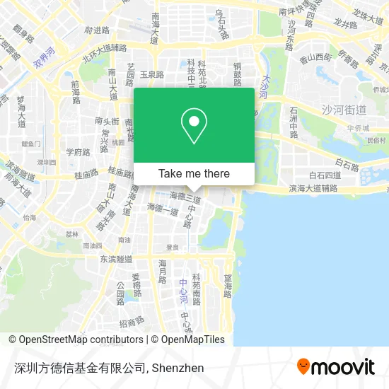 深圳方德信基金有限公司 map