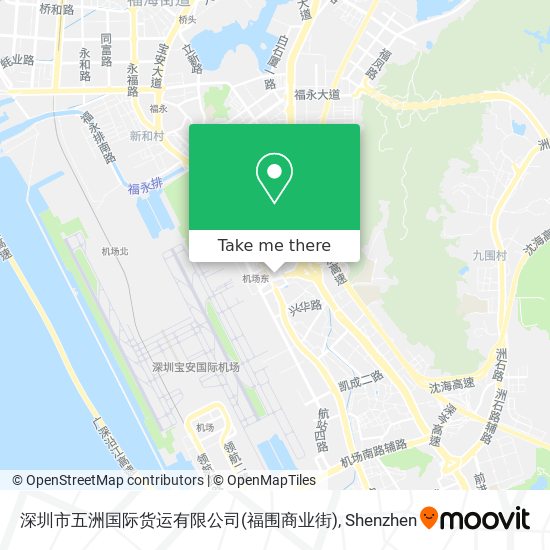深圳市五洲国际货运有限公司(福围商业街) map