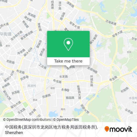 中国税务(原深圳市龙岗区地方税务局坂田税务所) map