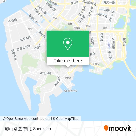 鲸山别墅-东门 map