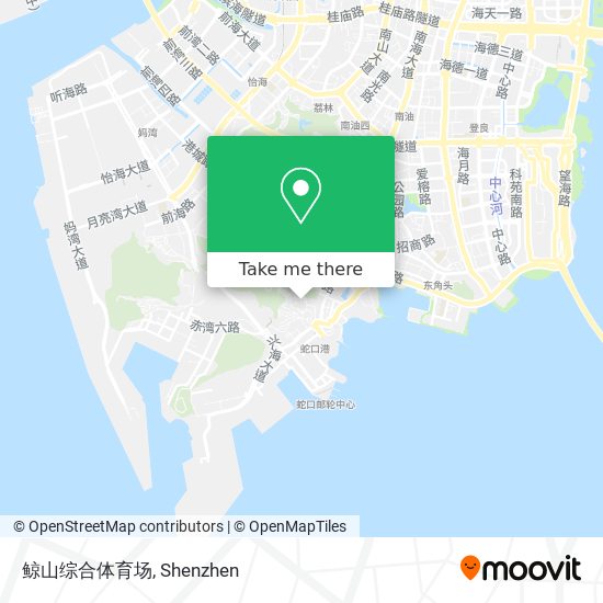 鲸山综合体育场 map