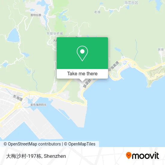 大梅沙村-197栋 map