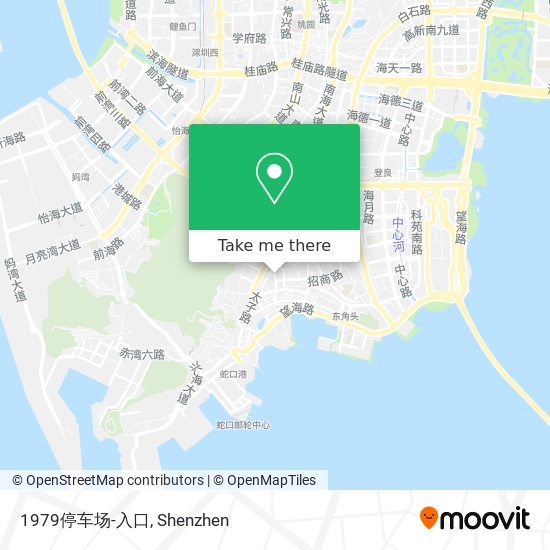 1979停车场-入口 map