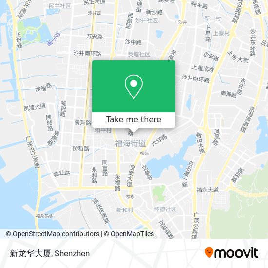 新龙华大厦 map