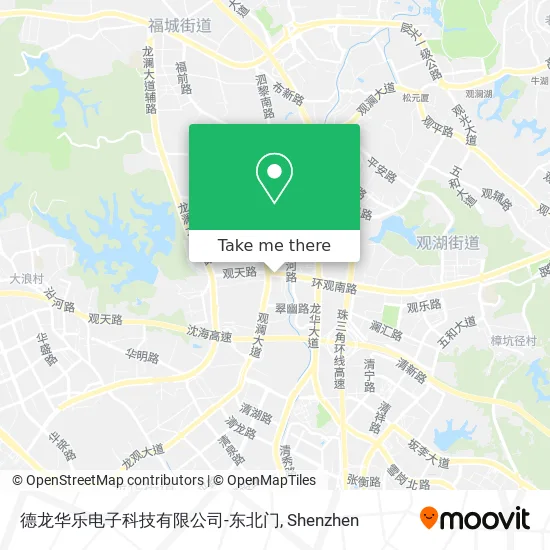 德龙华乐电子科技有限公司-东北门 map