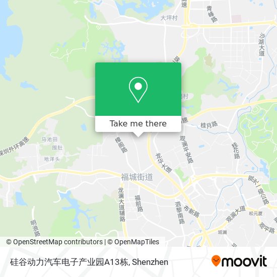 硅谷动力汽车电子产业园A13栋 map