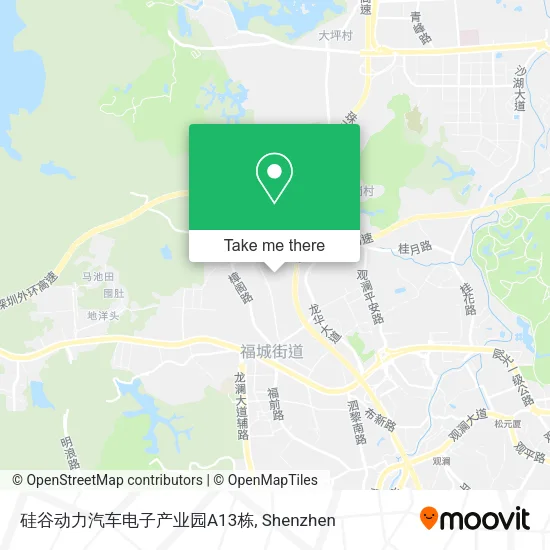 硅谷动力汽车电子产业园A13栋 map