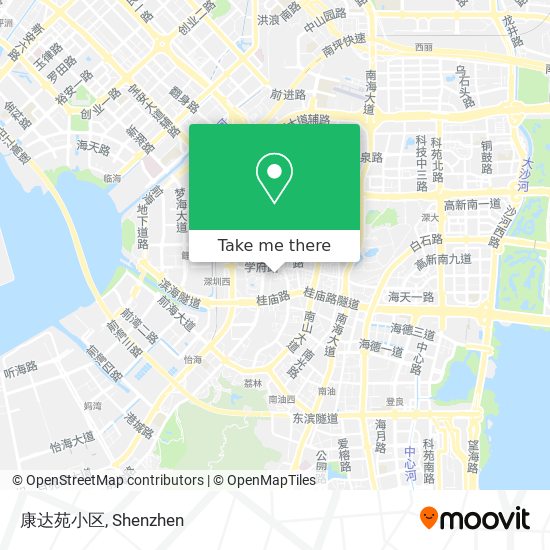 康达苑小区 map