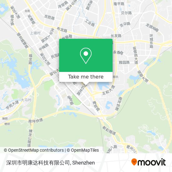 深圳市明康达科技有限公司 map