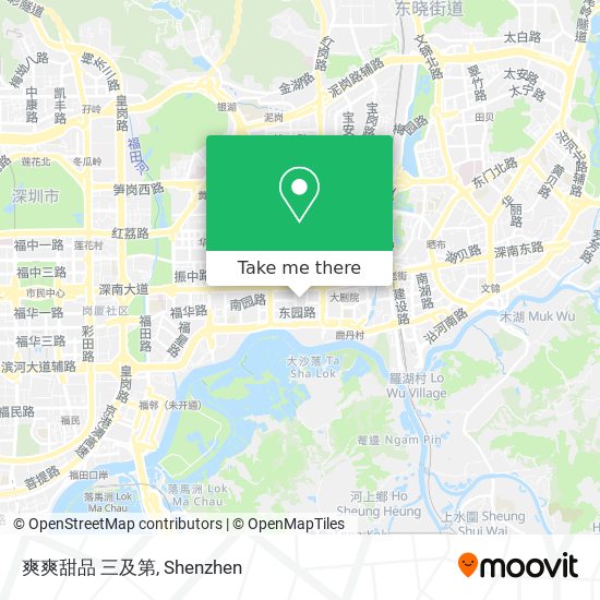爽爽甜品 三及第 map