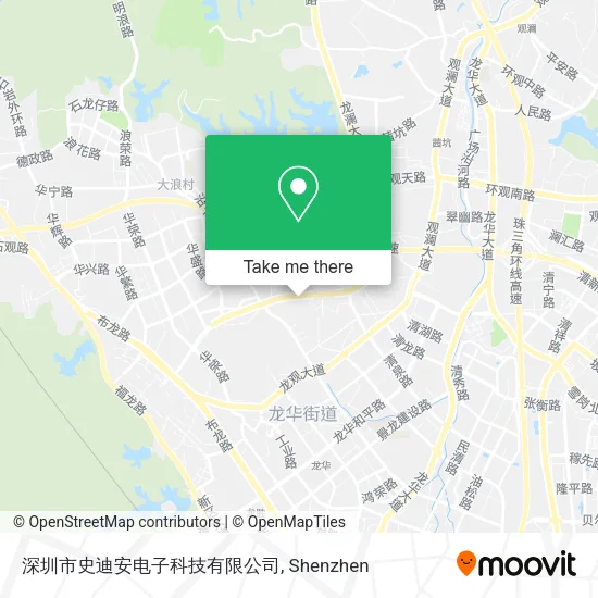 深圳市史迪安电子科技有限公司 map
