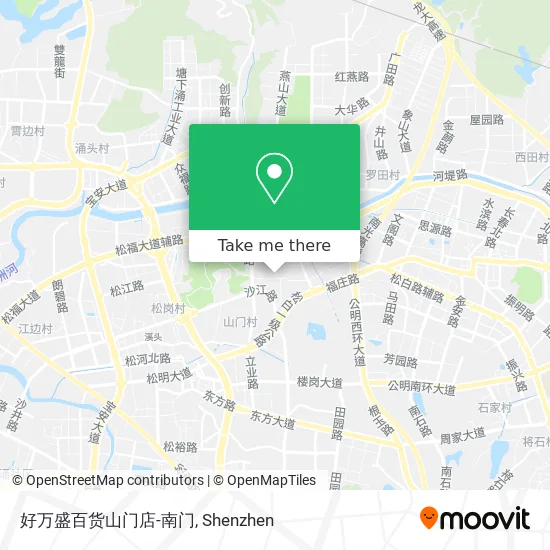 好万盛百货山门店-南门 map