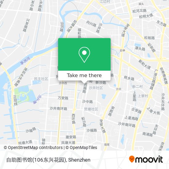 自助图书馆(106东兴花园) map
