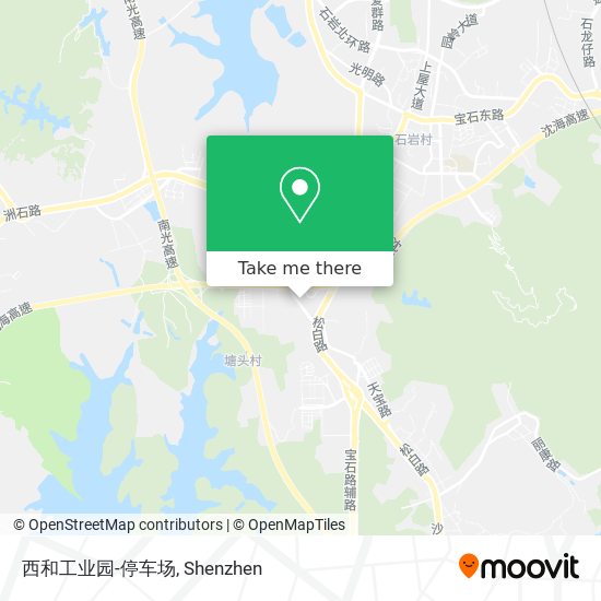 西和工业园-停车场 map