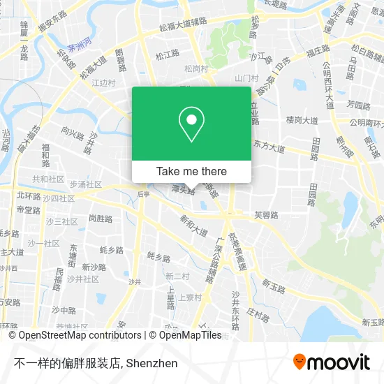 不一样的偏胖服装店 map