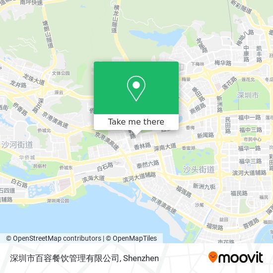 深圳市百容餐饮管理有限公司 map