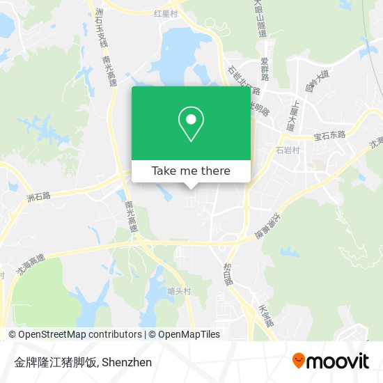 金牌隆江猪脚饭 map