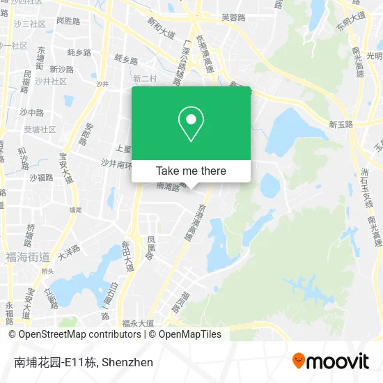 南埔花园-E11栋 map