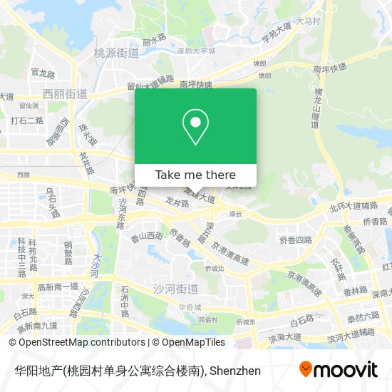 华阳地产(桃园村单身公寓综合楼南) map