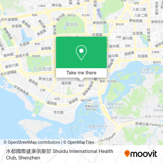 水都國際健康俱樂部 Shuidu International Health Club map