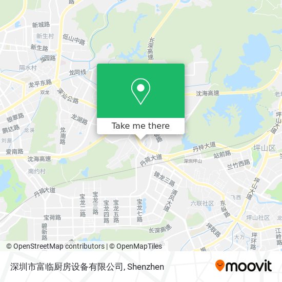 深圳市富临厨房设备有限公司 map