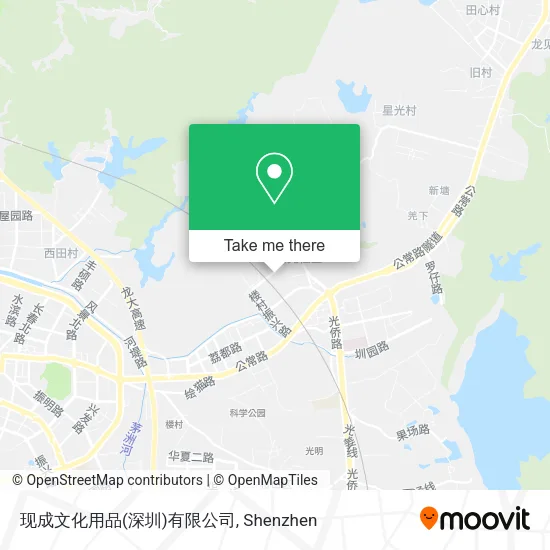 现成文化用品(深圳)有限公司 map