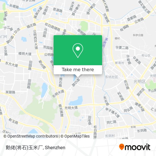 鹅佬(将石)玉米厂 map
