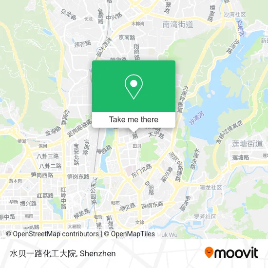 水贝一路化工大院 map
