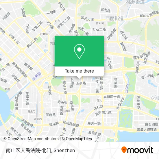 南山区人民法院-北门 map