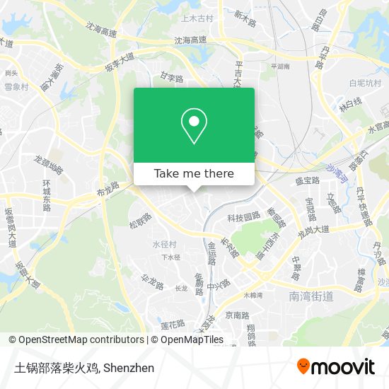 土锅部落柴火鸡 map