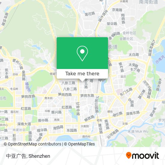 中亚广告 map