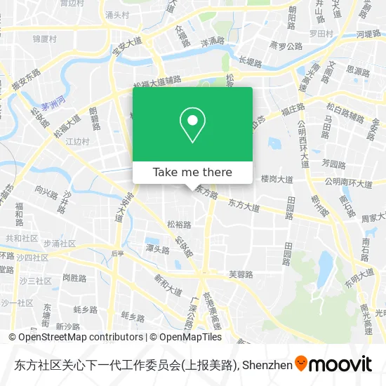 东方社区关心下一代工作委员会(上报美路) map