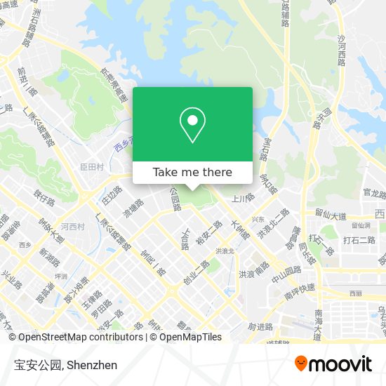 宝安公园 map