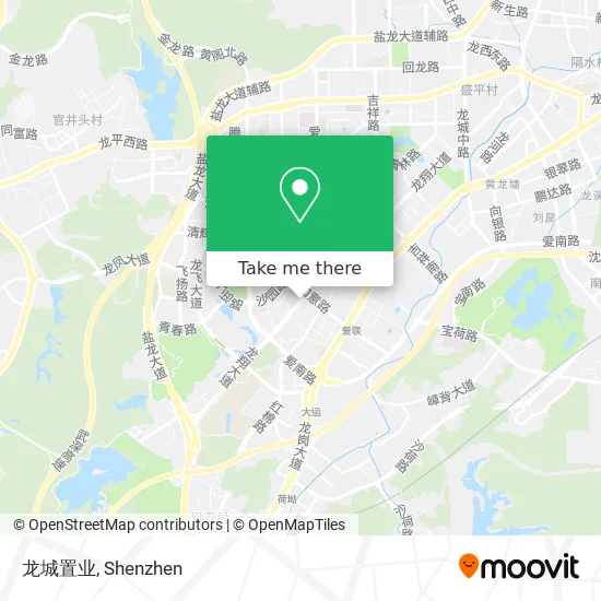 龙城置业 map