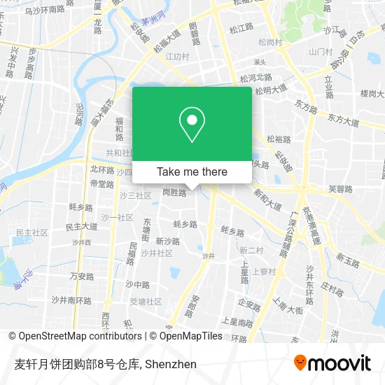 麦轩月饼团购部8号仓库 map