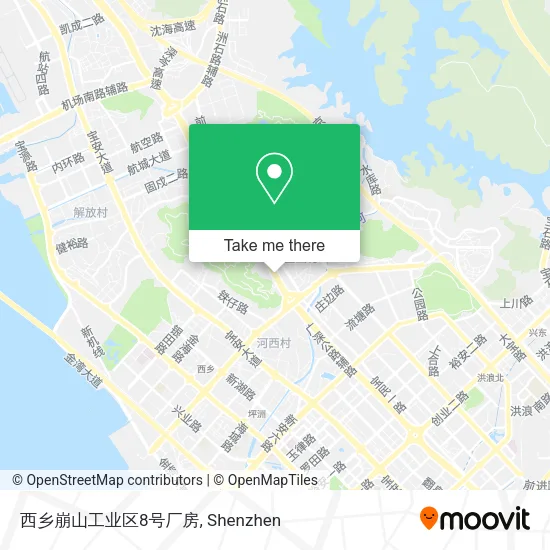 西乡崩山工业区8号厂房 map