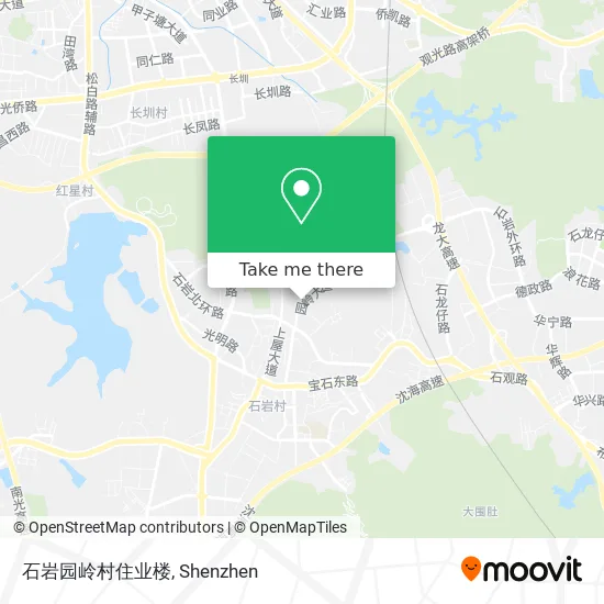 石岩园岭村住业楼 map