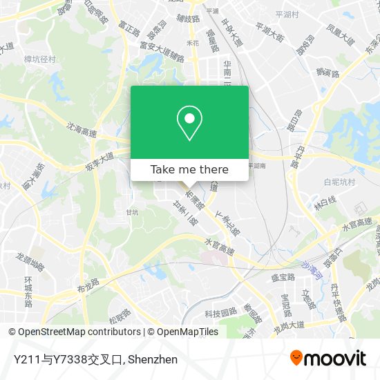 Y211与Y7338交叉口 map
