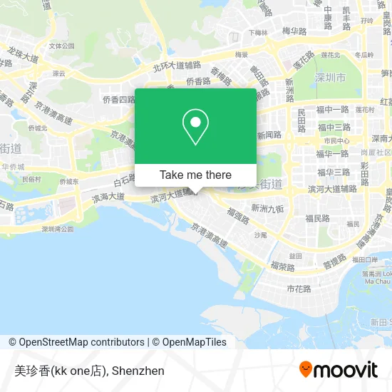 美珍香(kk one店) map