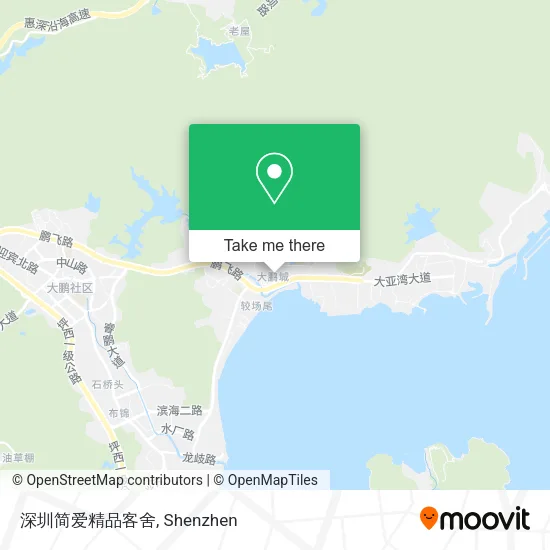 深圳简爱精品客舍 map